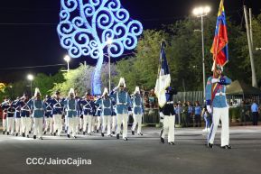 Desfile Pueblo-Ejército en el 45 Aniversario de la Fundación del Ejército de Nicaragua