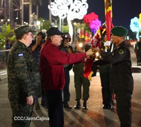 Desfile Pueblo-Ejército en el 45 Aniversario de la Fundación del Ejército de Nicaragua