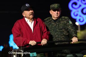 Desfile Pueblo-Ejército en el 45 Aniversario de la Fundación del Ejército de Nicaragua