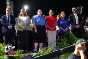 Desfile Pueblo-Ejército en el 45 Aniversario de la Fundación del Ejército de Nicaragua