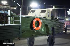 Desfile Pueblo-Ejército en el 45 Aniversario de la Fundación del Ejército de Nicaragua