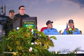 Desfile Pueblo-Ejército en el 45 Aniversario de la Fundación del Ejército de Nicaragua