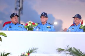 Desfile Pueblo-Ejército en el 45 Aniversario de la Fundación del Ejército de Nicaragua