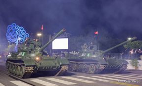Desfile Pueblo-Ejército en el 45 Aniversario de la Fundación del Ejército de Nicaragua
