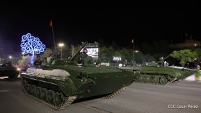 Desfile Pueblo-Ejército en el 45 Aniversario de la Fundación del Ejército de Nicaragua