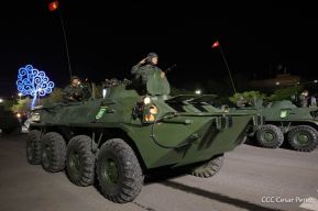 Desfile Pueblo-Ejército en el 45 Aniversario de la Fundación del Ejército de Nicaragua
