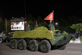 Desfile Pueblo-Ejército en el 45 Aniversario de la Fundación del Ejército de Nicaragua