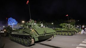 Desfile Pueblo-Ejército en el 45 Aniversario de la Fundación del Ejército de Nicaragua