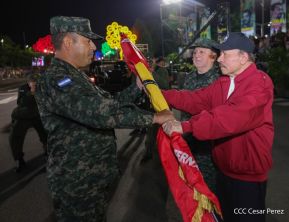 Desfile Pueblo-Ejército en el 45 Aniversario de la Fundación del Ejército de Nicaragua