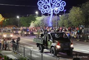 Desfile Pueblo-Ejército en el 45 Aniversario de la Fundación del Ejército de Nicaragua