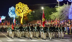 Desfile Pueblo-Ejército en el 45 Aniversario de la Fundación del Ejército de Nicaragua