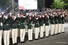 Desfile Pueblo-Ejército en el 45 Aniversario de la Fundación del Ejército de Nicaragua