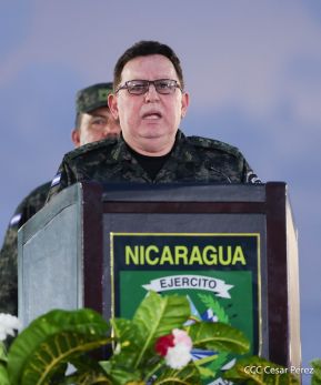 Desfile Pueblo-Ejército en el 45 Aniversario de la Fundación del Ejército de Nicaragua