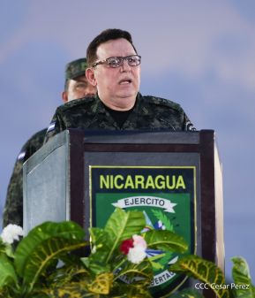 Desfile Pueblo-Ejército en el 45 Aniversario de la Fundación del Ejército de Nicaragua