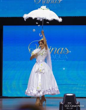  Certamen Reinas Nicaragua: Competencia de Trajes Nacionales del Folklore y la Tradición