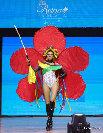  Certamen Reinas Nicaragua: Competencia de Trajes Nacionales del Folklore y la Tradición