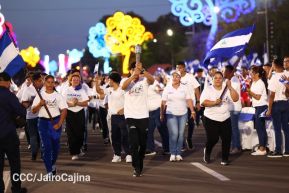 Acto de recibimiento de la Antorcha de la Unión Centroamericana
