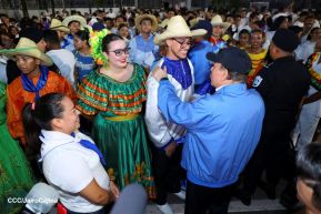 Acto de recibimiento de la Antorcha de la Unión Centroamericana