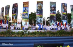 Acto de recibimiento de la Antorcha de la Unión Centroamericana