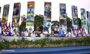 Acto de recibimiento de la Antorcha de la Unión Centroamericana