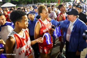 Acto de recibimiento de la Antorcha de la Unión Centroamericana