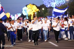 Acto de recibimiento de la Antorcha de la Unión Centroamericana