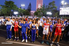 Acto de recibimiento de la Antorcha de la Unión Centroamericana
