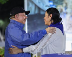 Acto de recibimiento de la Antorcha de la Unión Centroamericana