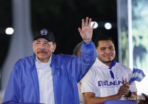 Acto de recibimiento de la Antorcha de la Unión Centroamericana