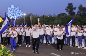 Acto de recibimiento de la Antorcha de la Unión Centroamericana
