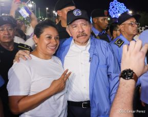 Acto de recibimiento de la Antorcha de la Unión Centroamericana