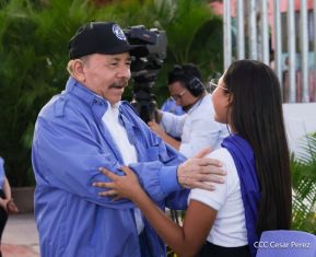 Acto de recibimiento de la Antorcha de la Unión Centroamericana