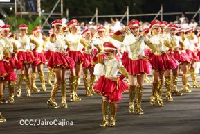 Desfile Escolar 2024 en honor a la gloriosa epopeya de la Batalla de San Jacinto