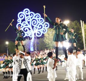 Desfile Escolar 2024 en honor a la gloriosa epopeya de la Batalla de San Jacinto