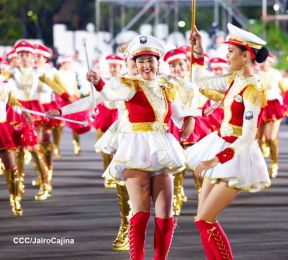 Desfile Escolar 2024 en honor a la gloriosa epopeya de la Batalla de San Jacinto