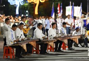 Desfile Escolar 2024 en honor a la gloriosa epopeya de la Batalla de San Jacinto