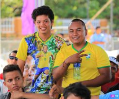Nicaragüenses disfrutaron inicio del Mundial Brasil 2014 en la “Zona Futbolera”