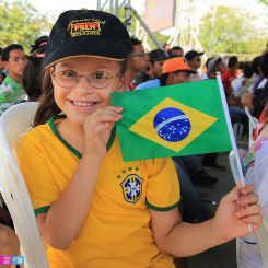 Nicaragüenses disfrutaron inicio del Mundial Brasil 2014 en la “Zona Futbolera”