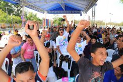 Nicaragüenses disfrutaron inicio del Mundial Brasil 2014 en la “Zona Futbolera”