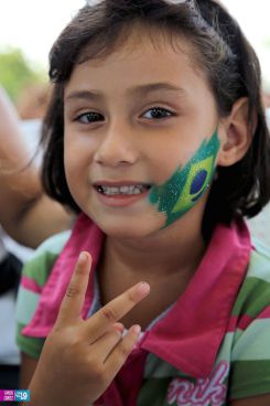 Nicaragüenses disfrutaron inicio del Mundial Brasil 2014 en la “Zona Futbolera”