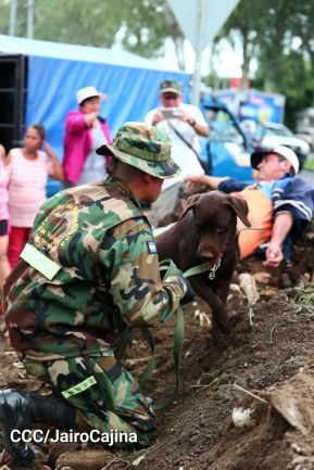 Nicaragüenses participan en el III Ejercicio Nacional de Prevención para Proteger la Vida 2024