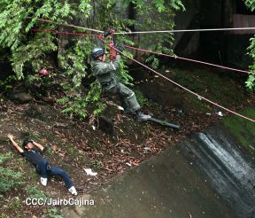 Nicaragüenses participan en el III Ejercicio Nacional de Prevención para Proteger la Vida 2024