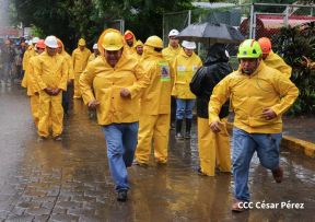 Nicaragüenses participan en el III Ejercicio Nacional de Prevención para Proteger la Vida 2024