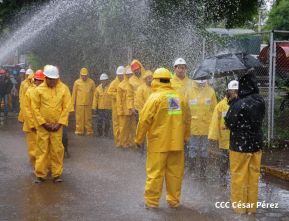 Nicaragüenses participan en el III Ejercicio Nacional de Prevención para Proteger la Vida 2024