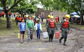 Nicaragüenses participan en el III Ejercicio Nacional de Prevención para Proteger la Vida 2024