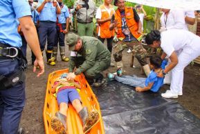 Nicaragüenses participan en el III Ejercicio Nacional de Prevención para Proteger la Vida 2024