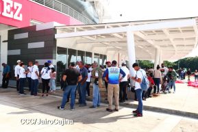 Inauguración del Estadio de Béisbol Rigoberto López Pérez en León