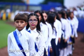 Inauguración del Estadio de Béisbol Rigoberto López Pérez en León