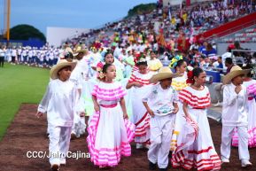 Inauguración del Estadio de Béisbol Rigoberto López Pérez en León