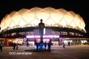 Inauguración del Estadio de Béisbol Rigoberto López Pérez en León